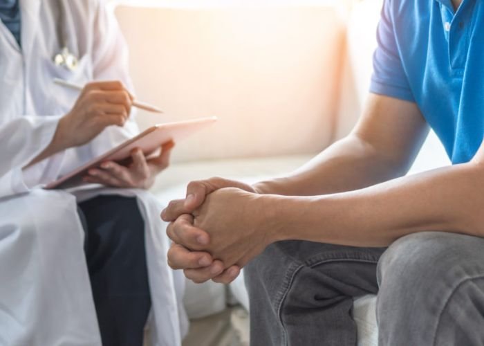 Psychotherapy and counseling session focused on emotional support and mental wellbeing